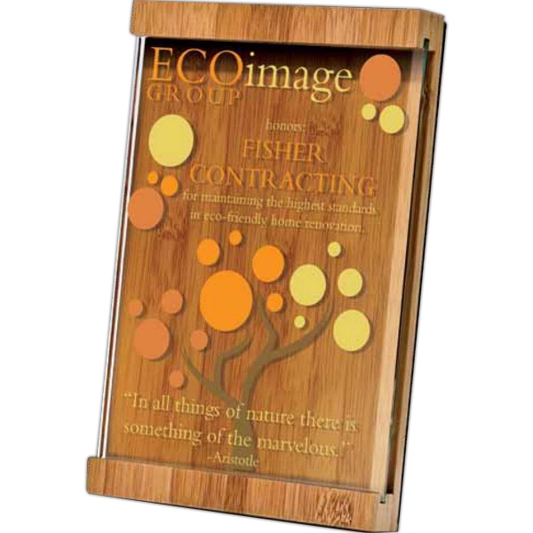 Award Plaques | Bamboo | Jade Glass | Digital Color 