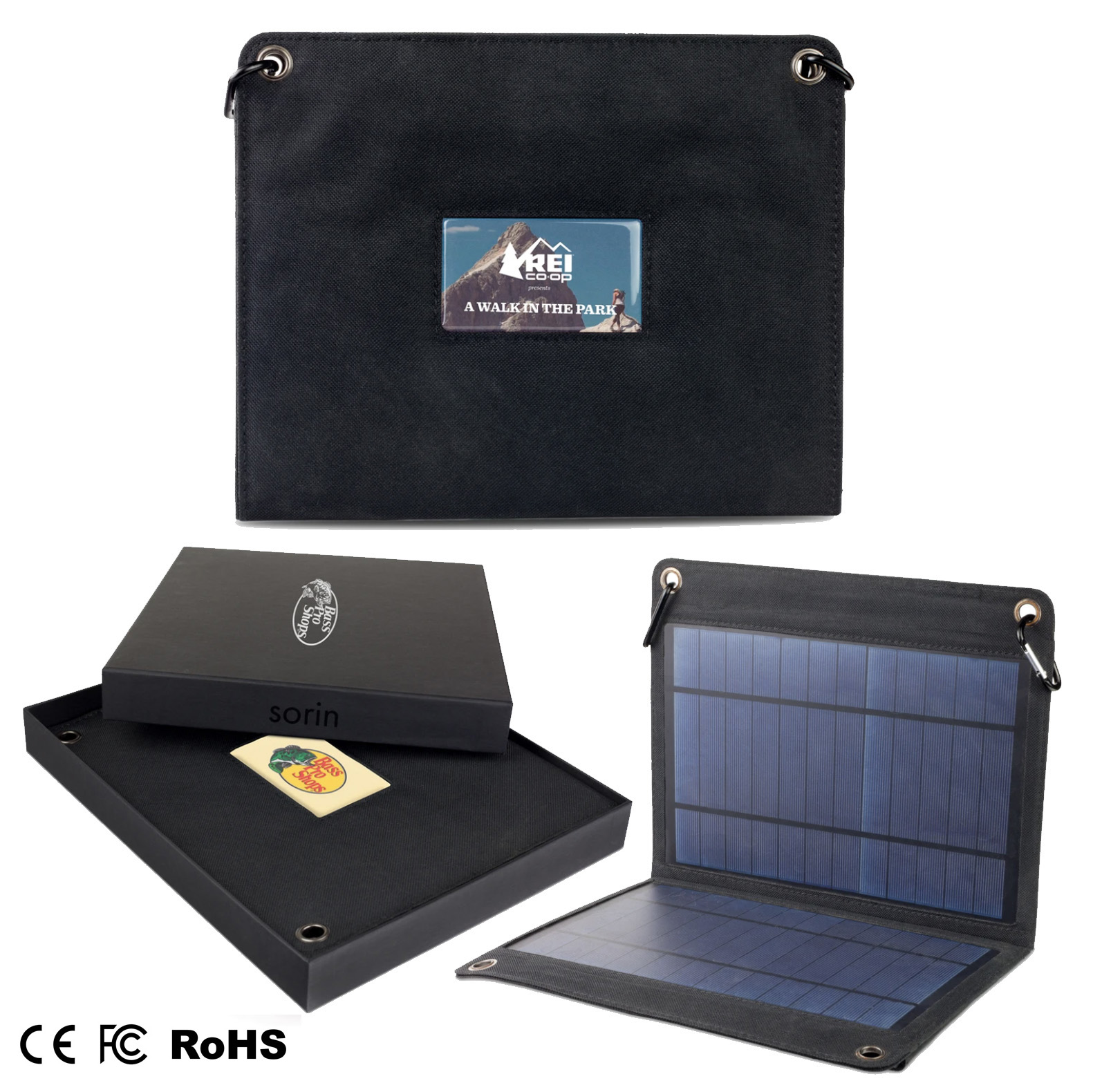 SORIN 2A Solar USB Charging Panel | Reusable | RoHS 