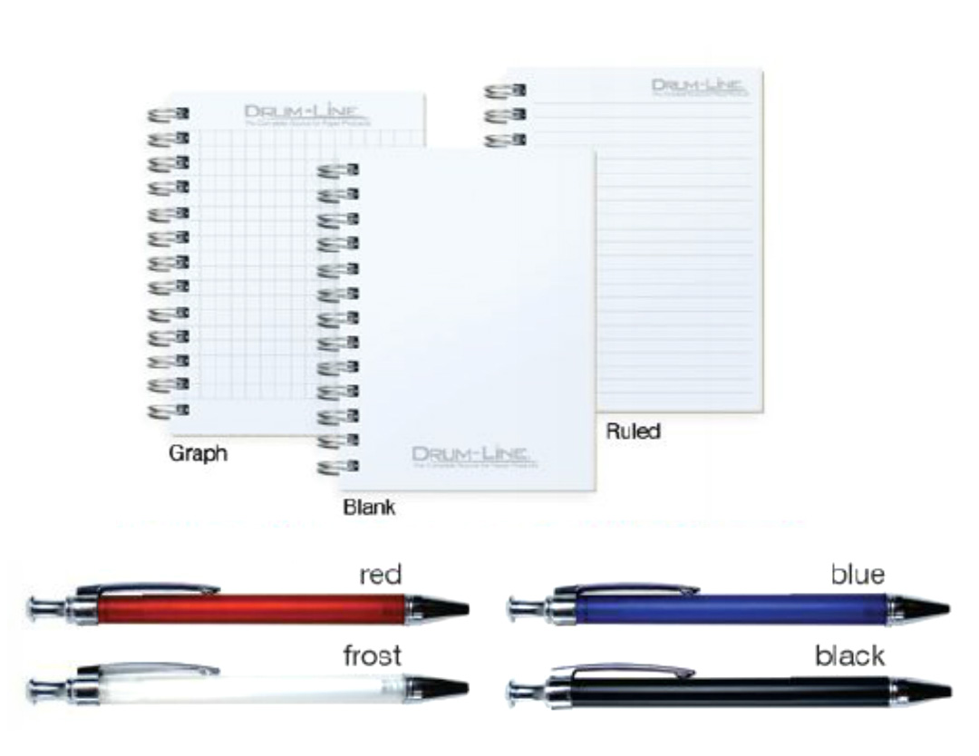 Custom Full Color Notebook with Pen
