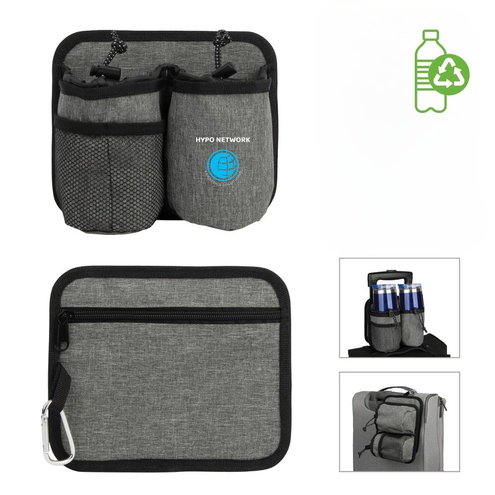 rPET Custom Luggage Travel Cup Holder