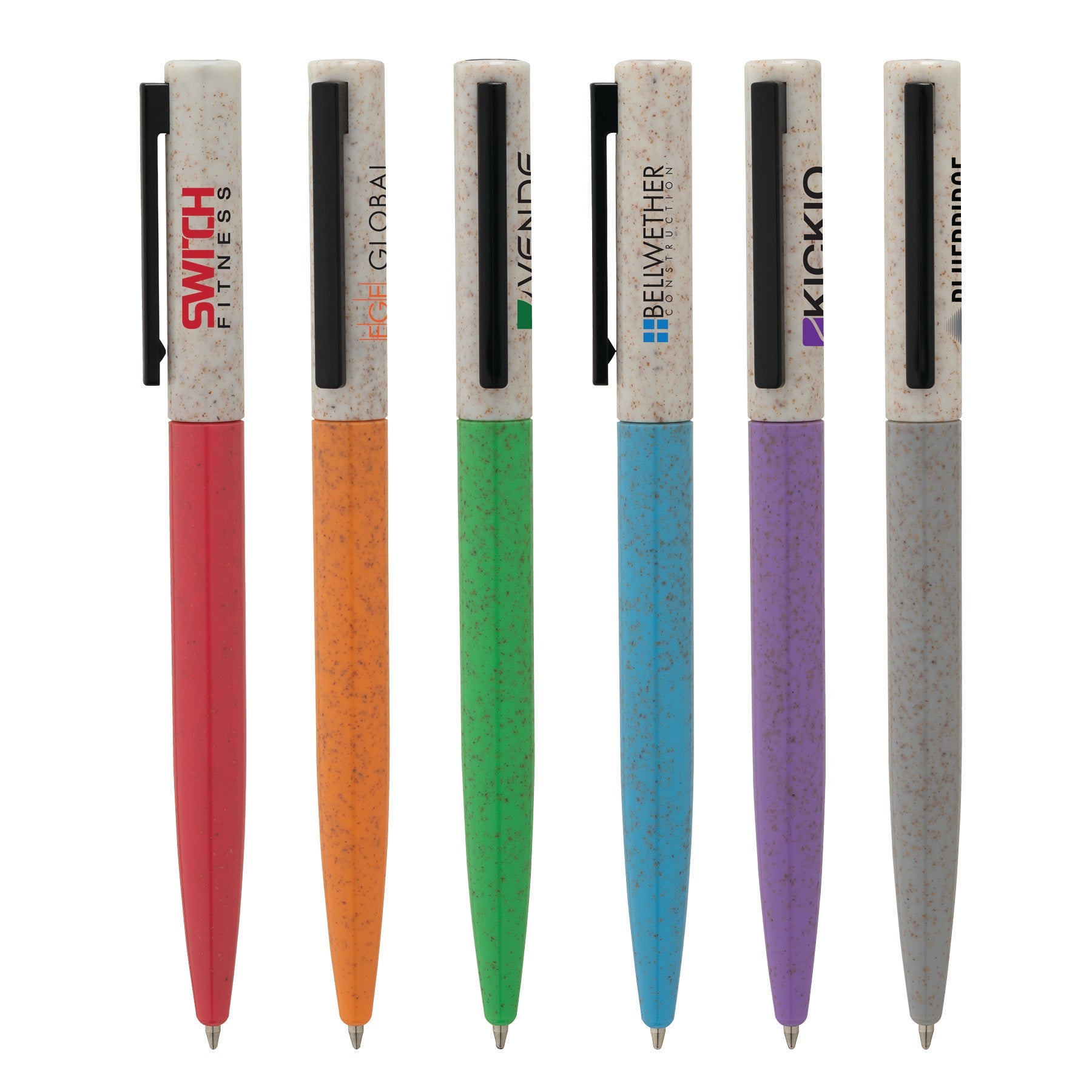 Recycled Wheat Husk Twist Action Pen