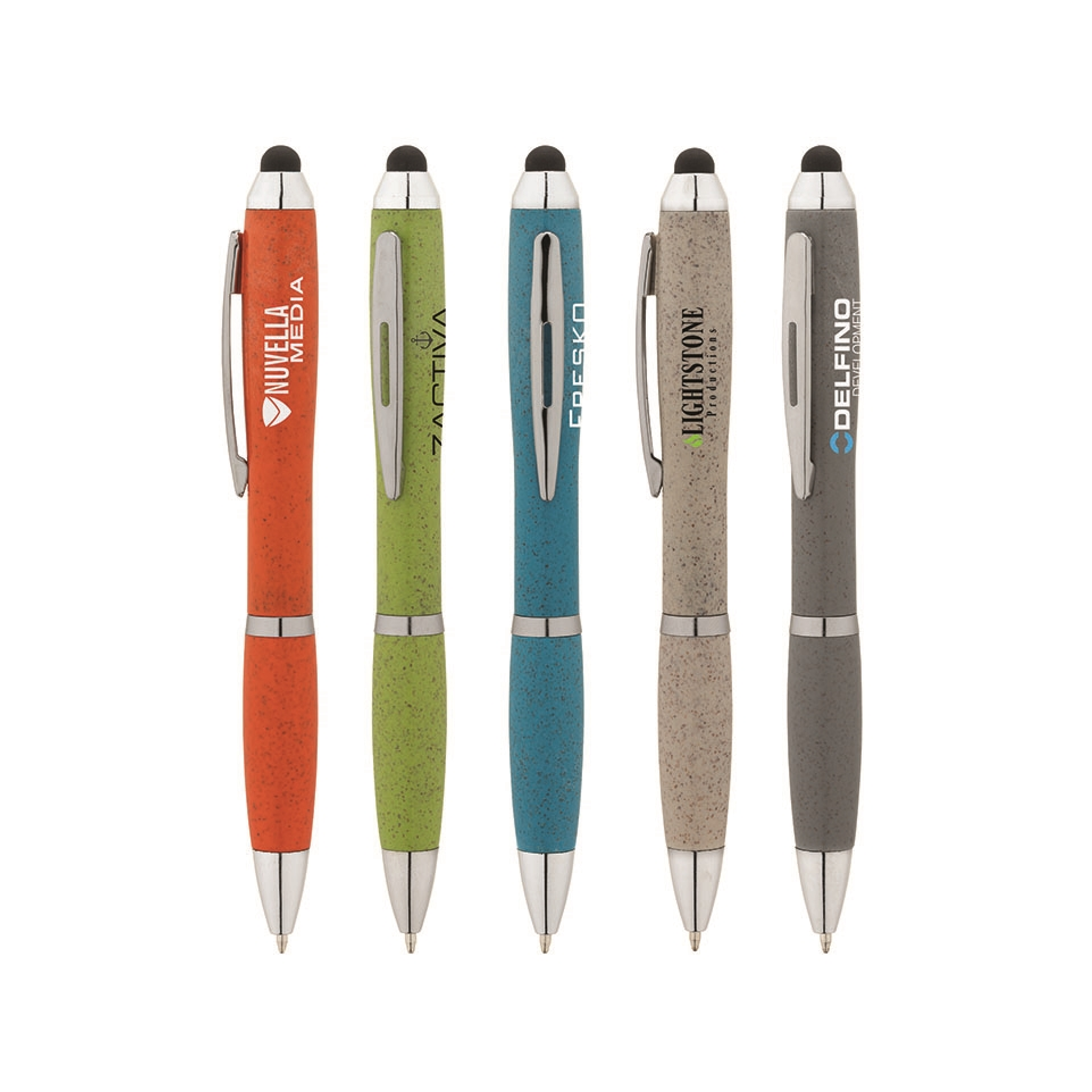 Custom Twist Action Pen with Stylus