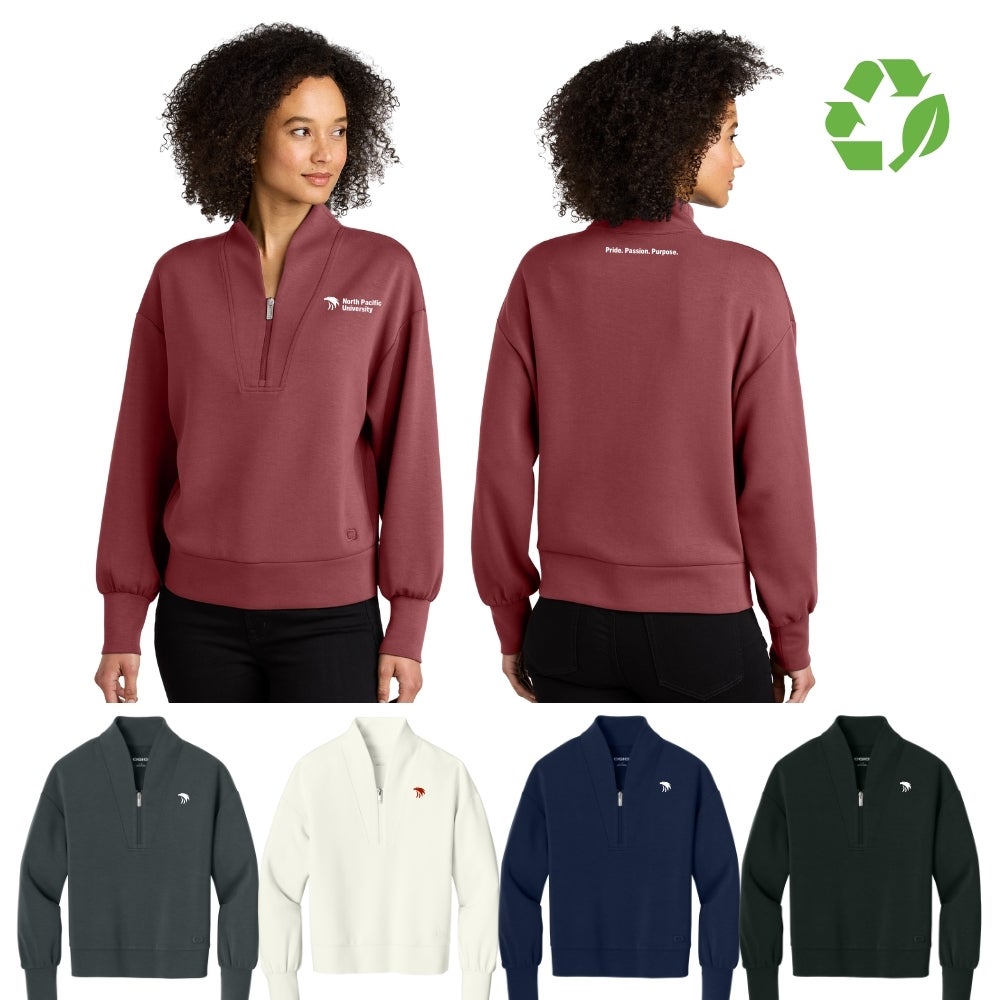 OGIO Womens Transcend 1/4-Zip