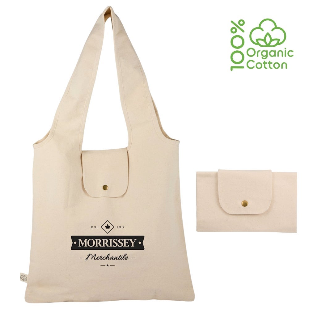 8 oz Organic Cotton Packable Tote