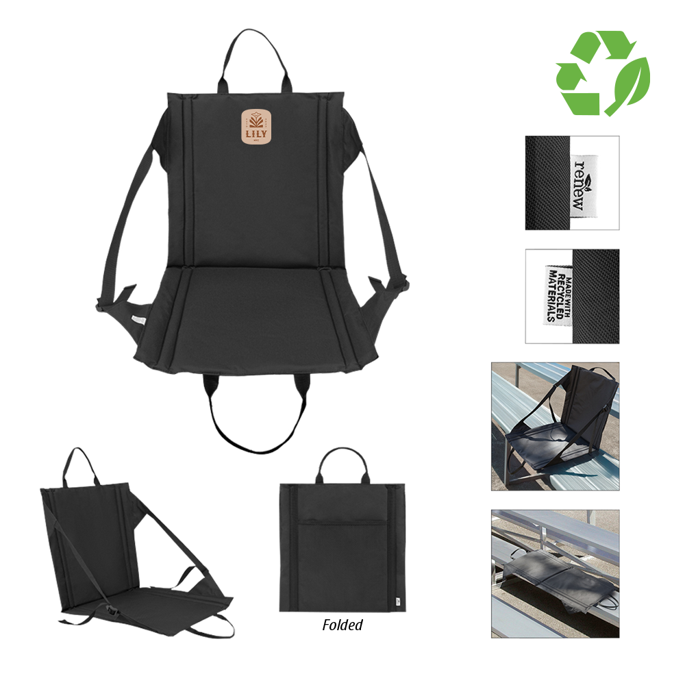 Foldable Recycled rPET Stadium Chair Seat