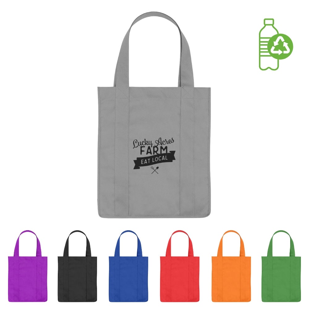 100% Recycled rPET Tote Shopping Bag