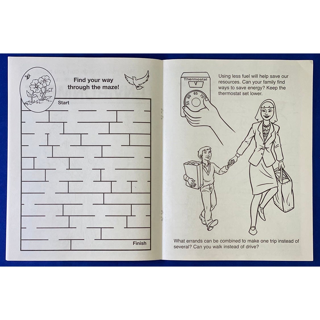 I Love My World Custom Activity Books for Kids - Inside