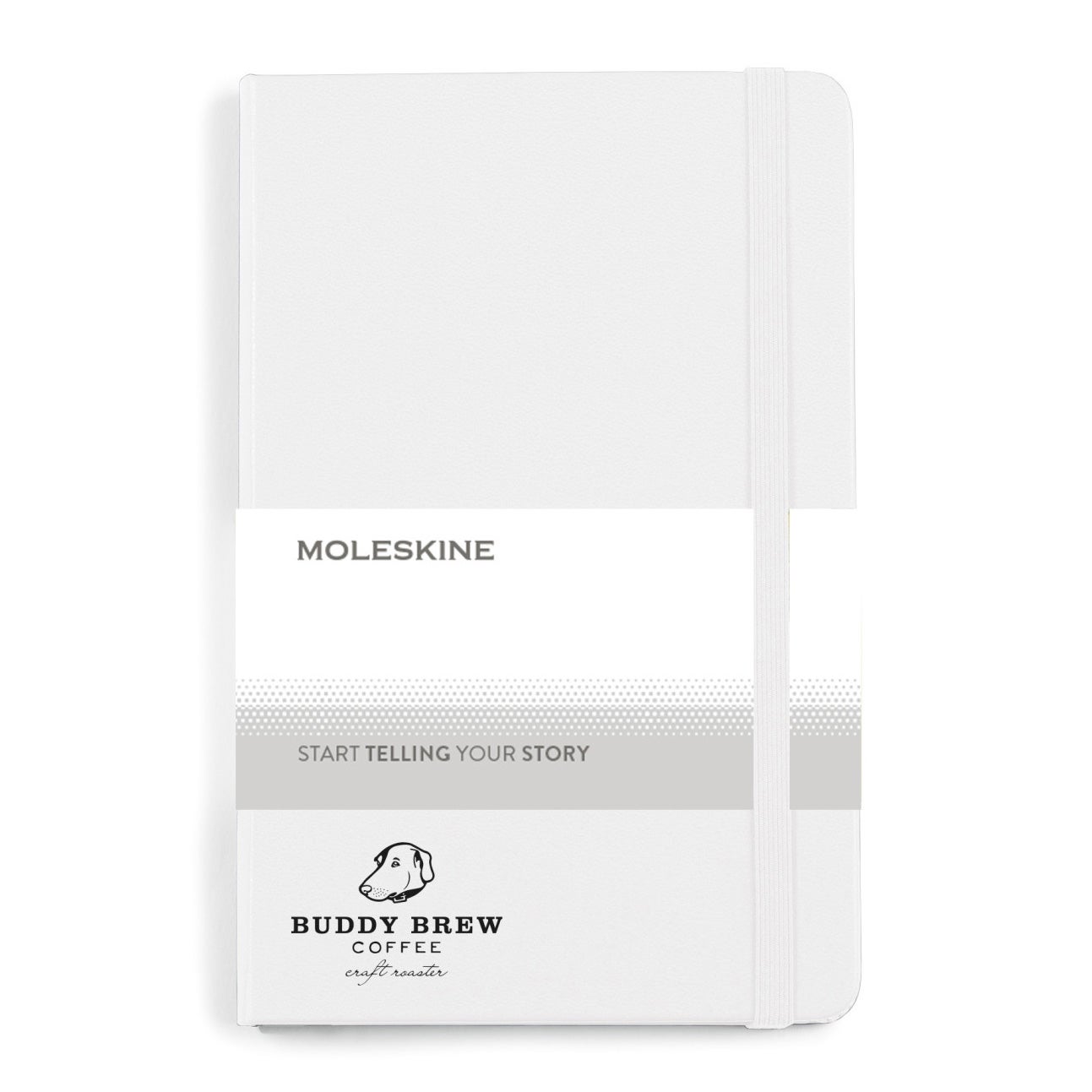 Moleskine Medium Custom White Notebook