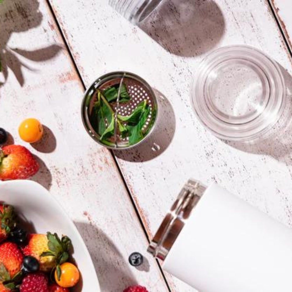 Vacuum Insulated Tea Strainer Imprinted Tea Strainer Custom Tea Strainer