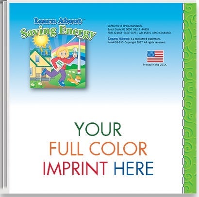 learn about saving energy book for kids activity book earth day giveaways