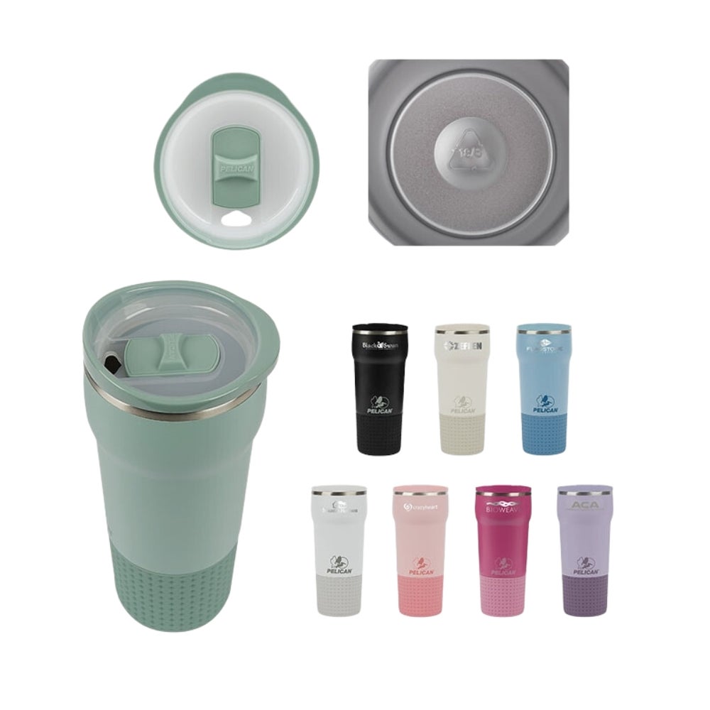 Pelican Cascade Recycled Double Wall Stainless Steel Tumbler | 22 oz