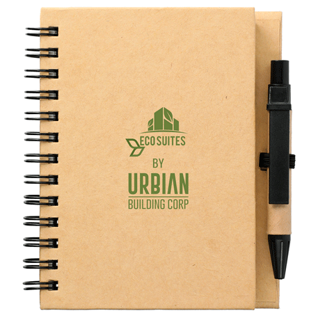 Eco Recycled Stone Notebook with Pen | 4x5