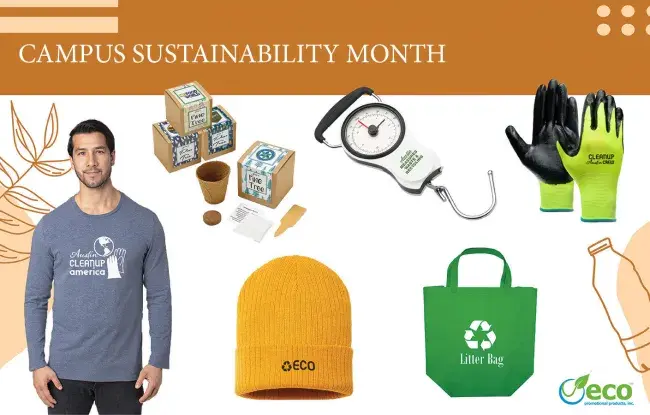 2022 Promotional Products for Campus Sustainability Month