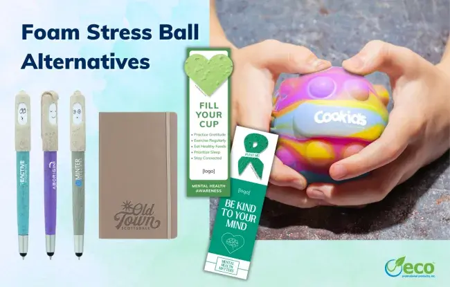 Unique and Sustainable Alternative Promotions to Foam Stress Balls