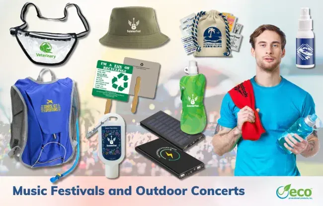 Back to site  Edit Blog Article Toolbar items Search Admin Toolbar quick search Shortcuts Christine M Top 10 Promotional Products for Music Festivals and Outdoor Concerts