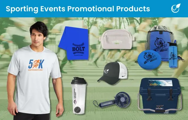 Promotional products for sporting events - performance t-shirt,