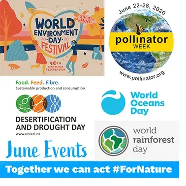 June Virtual Environmental &amp; Humanitarian Events