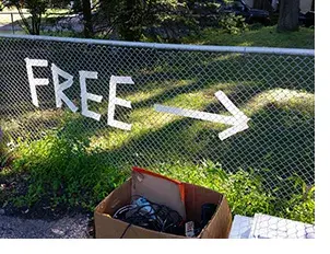 Reducing Waste by Swapping with Friends &amp; Neighbors