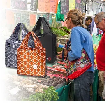 Eco Reusable Bags for Farmers Markets